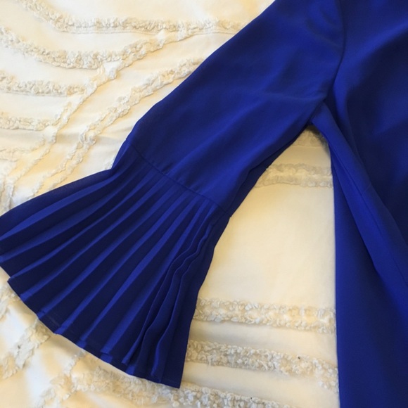 Vince Camuto NWT Elegant Blue Dress 6 - Picture 3 of 5